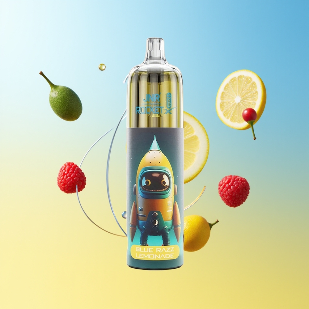 JNR Rocket-X 12400 Puffs 25ml ليمونادة بلو راز