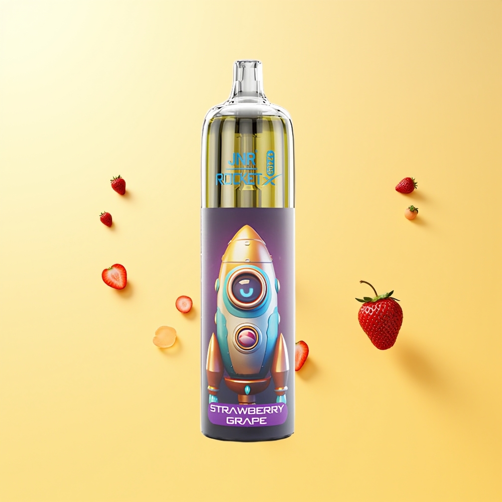 JNR Rocket-X 12400 Puffs 25ml فراولة عنب