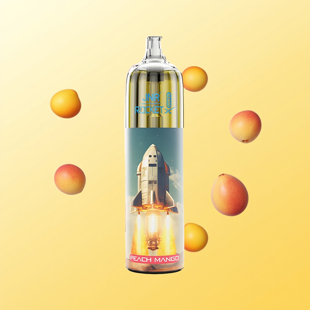 JNR Rocket-X 12400 Puffs خوخ مانجو مع شحن سريع Type-C