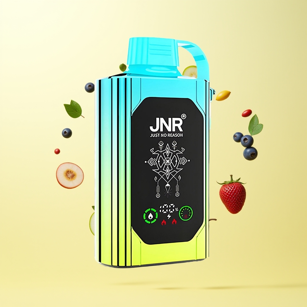 JNR Shisha Hookah Box 20500 Puffs توت أزرق نعناع