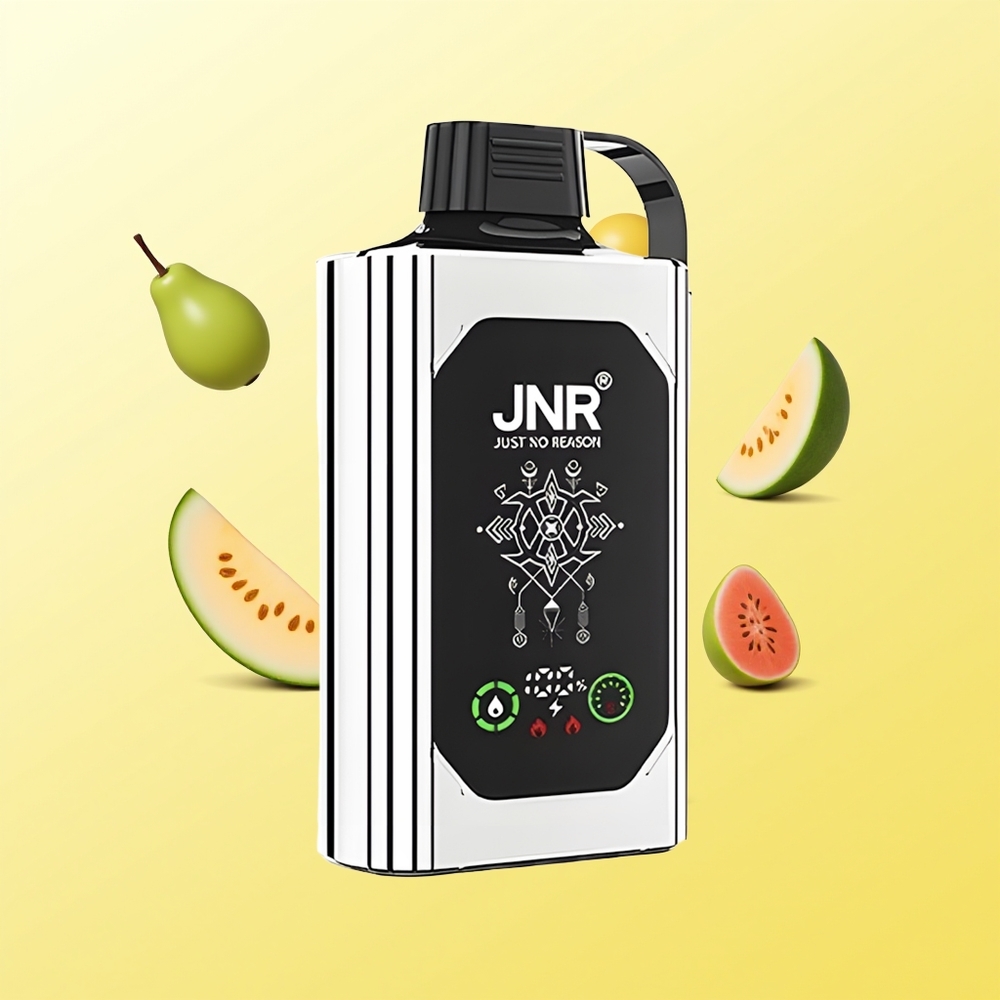 JNR Shisha Hookah Box 20500 Puffs شمام مزدوج بالنعناع