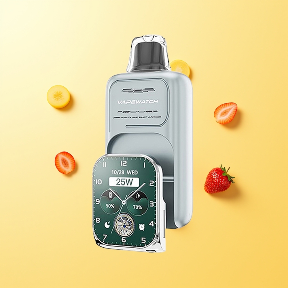 JNR VapeWatch 30000 فوهة تبغ إلكتروني فراولة مثلج