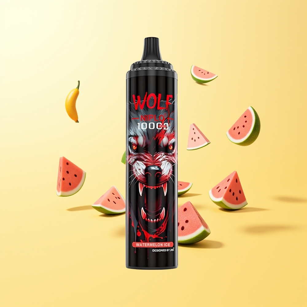 JNR Wolf Niplo 10000 Puffs بطيخ مثلج