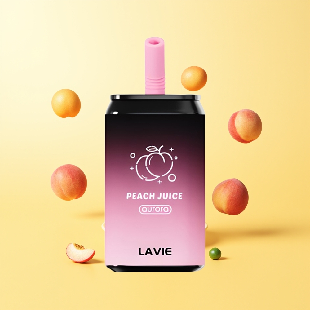 أورورا Lavie Aurora 11000 نفخة 22ML عصير خوخ