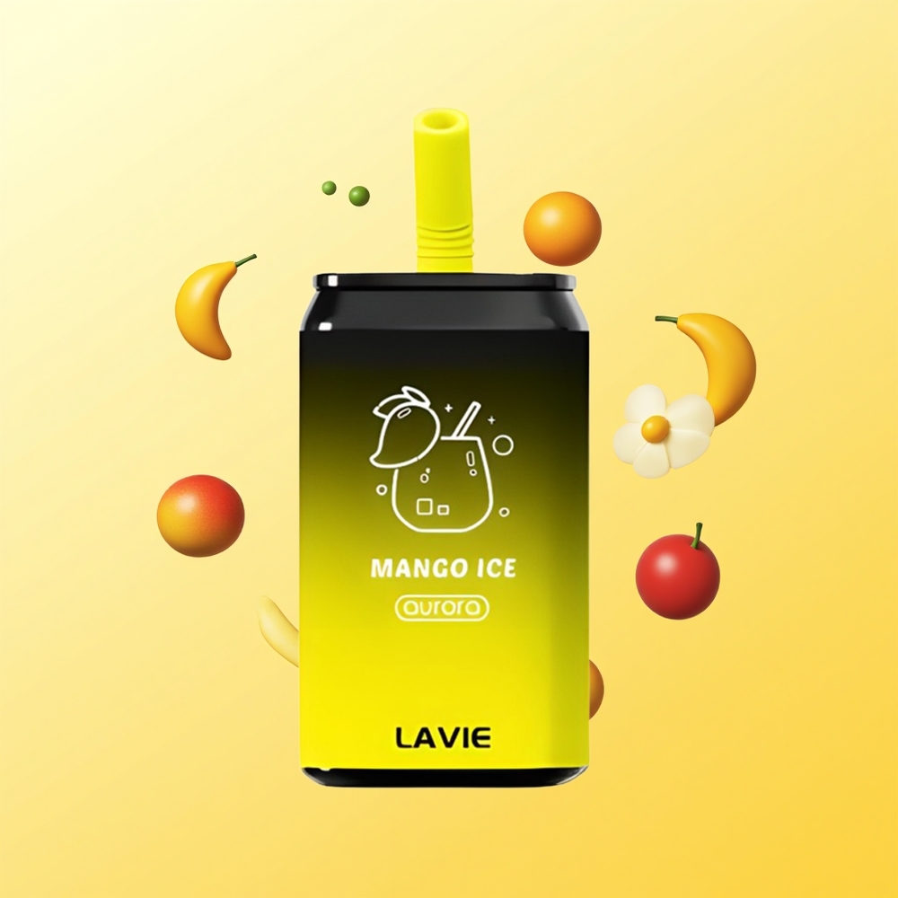 لافي أورورا Lavie Aurora 11000 نفخة مانجو آيس 22مل