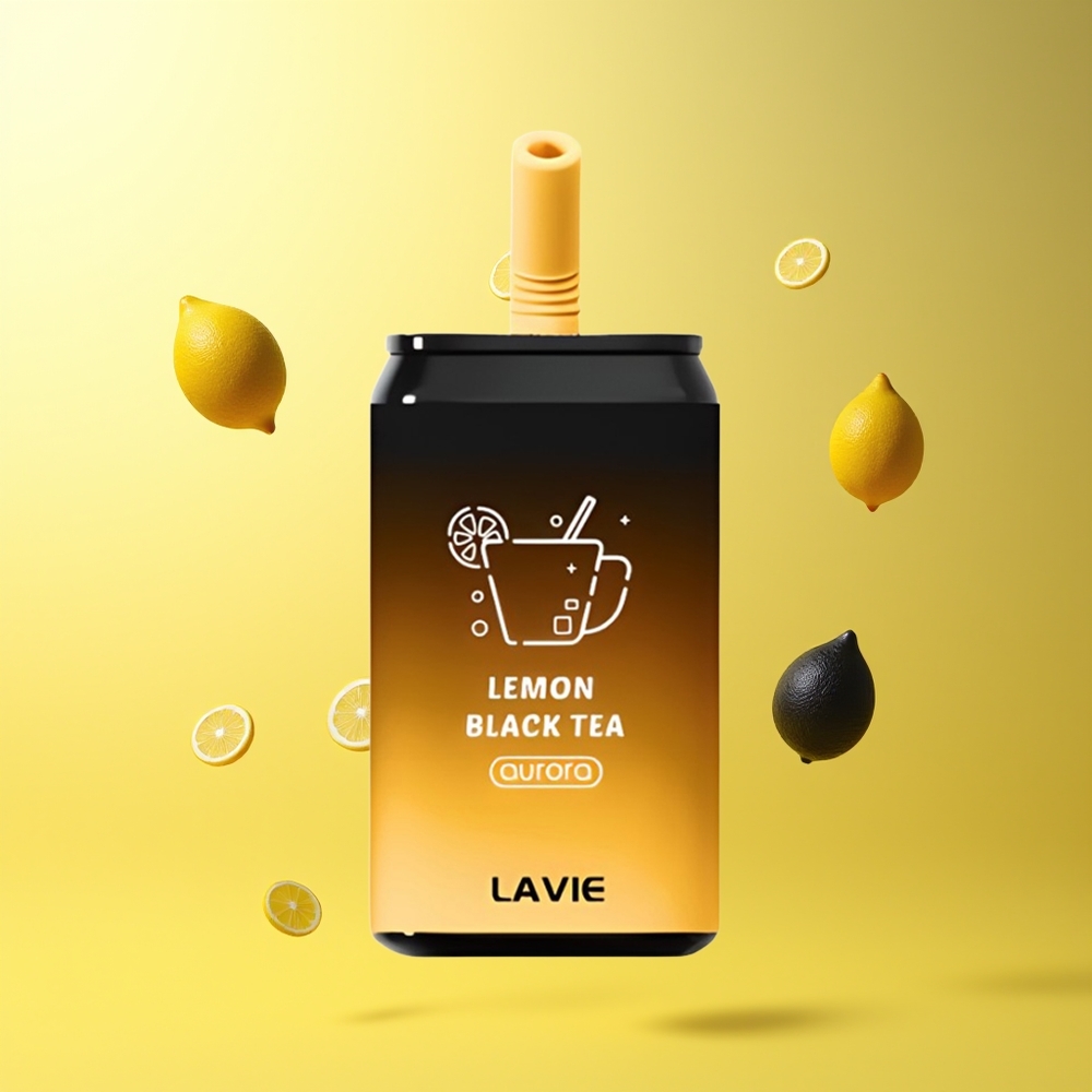 لافي أورورا Lavie Aurora 11000 نفخة شاي ليمون أسود شاحن نوع سي