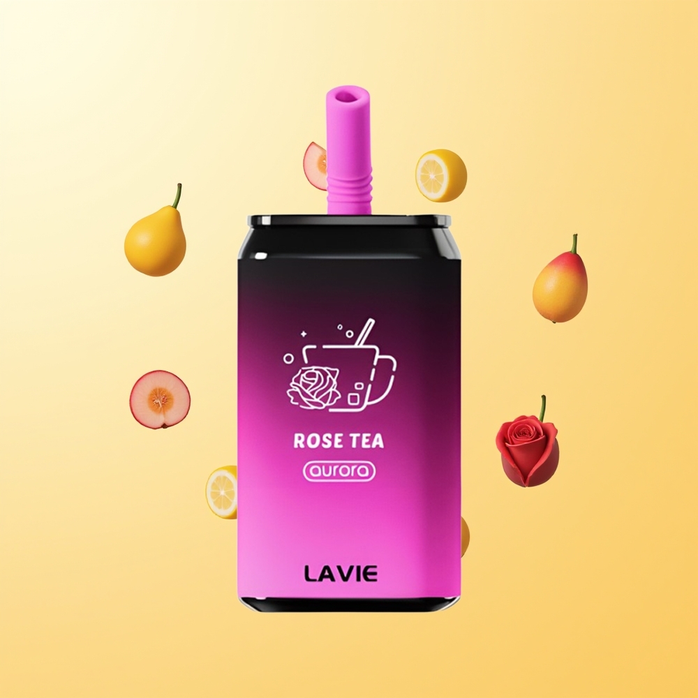 لافي أورورا Lavie Aurora 11000 نفخة شاي وردي ٦٥٠ مللي أمبير