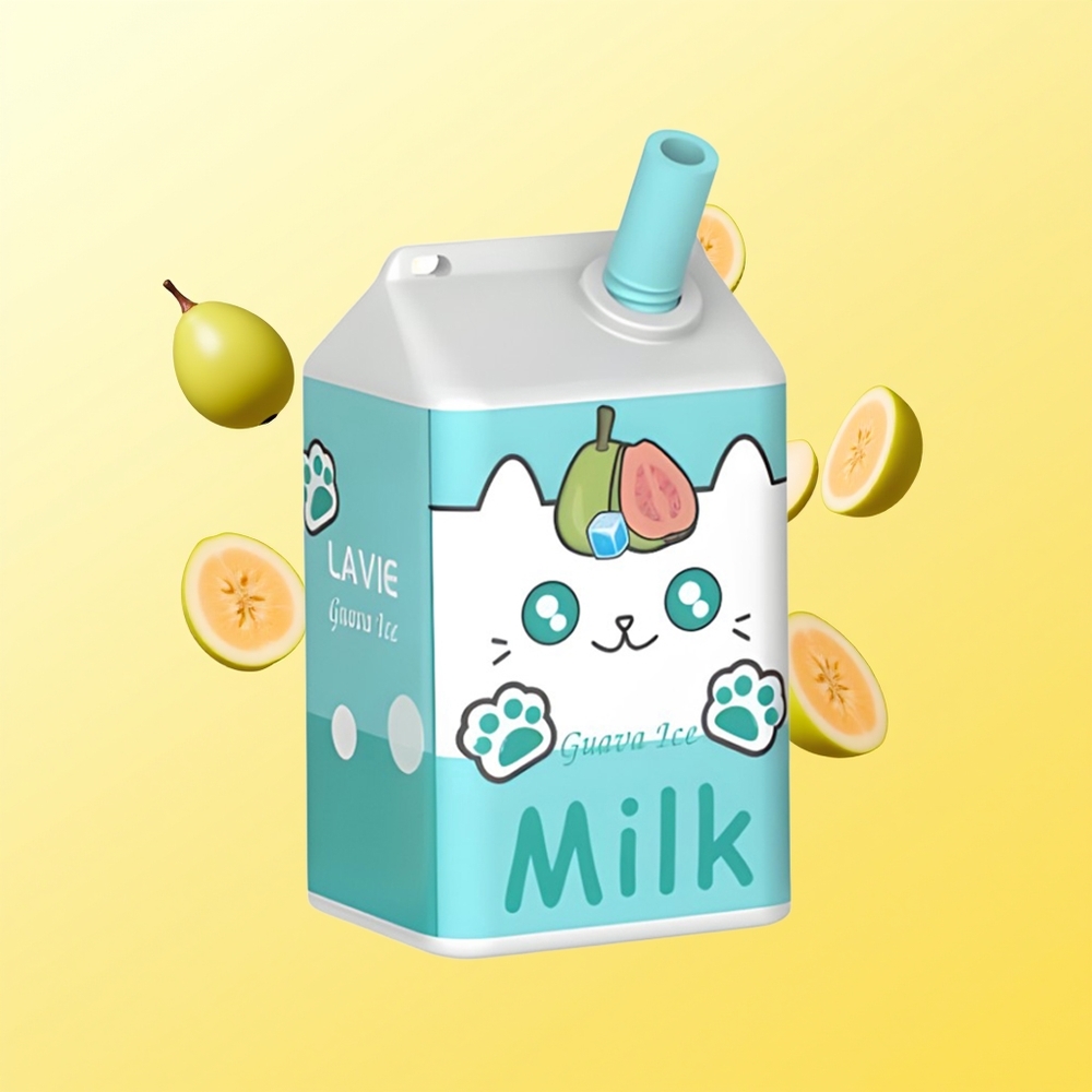 لافي ميلك Lavie Milk 7000 نفخة جوافة آيس بشاحن Type-C