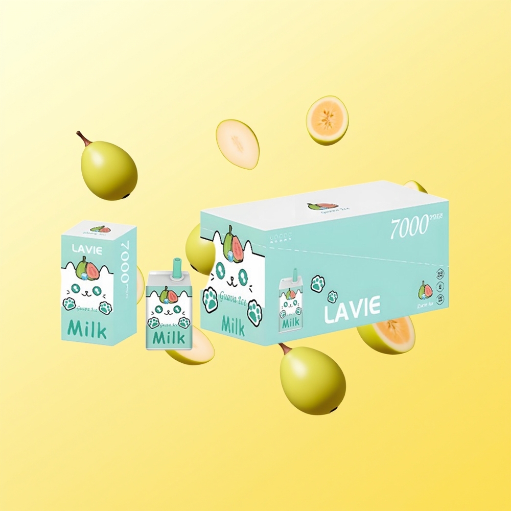 لافي ميلك Lavie Milk 7000 نفخة جوافة آيس بشاحن Type-C