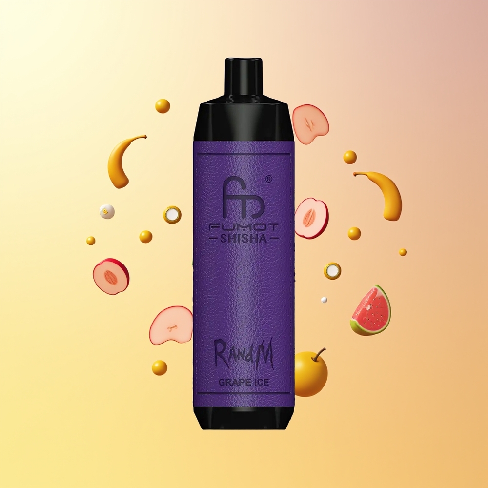 راند اند ام فوموت شيشة RandM Fumot Shisha 10000 نفخة جراب آيس نوع-سي