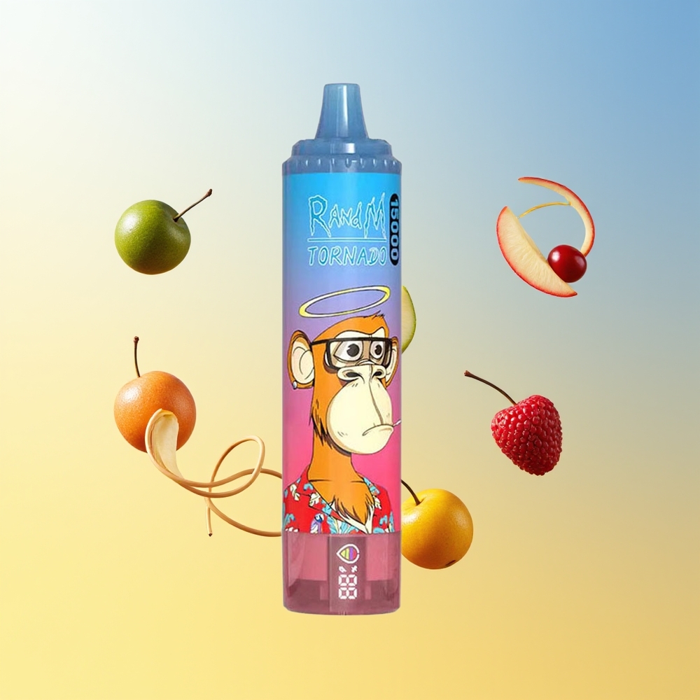 رانديإم فوموت تورنادو RandM Fumot Tornado 15000 نَفخة توت أزرق كرز