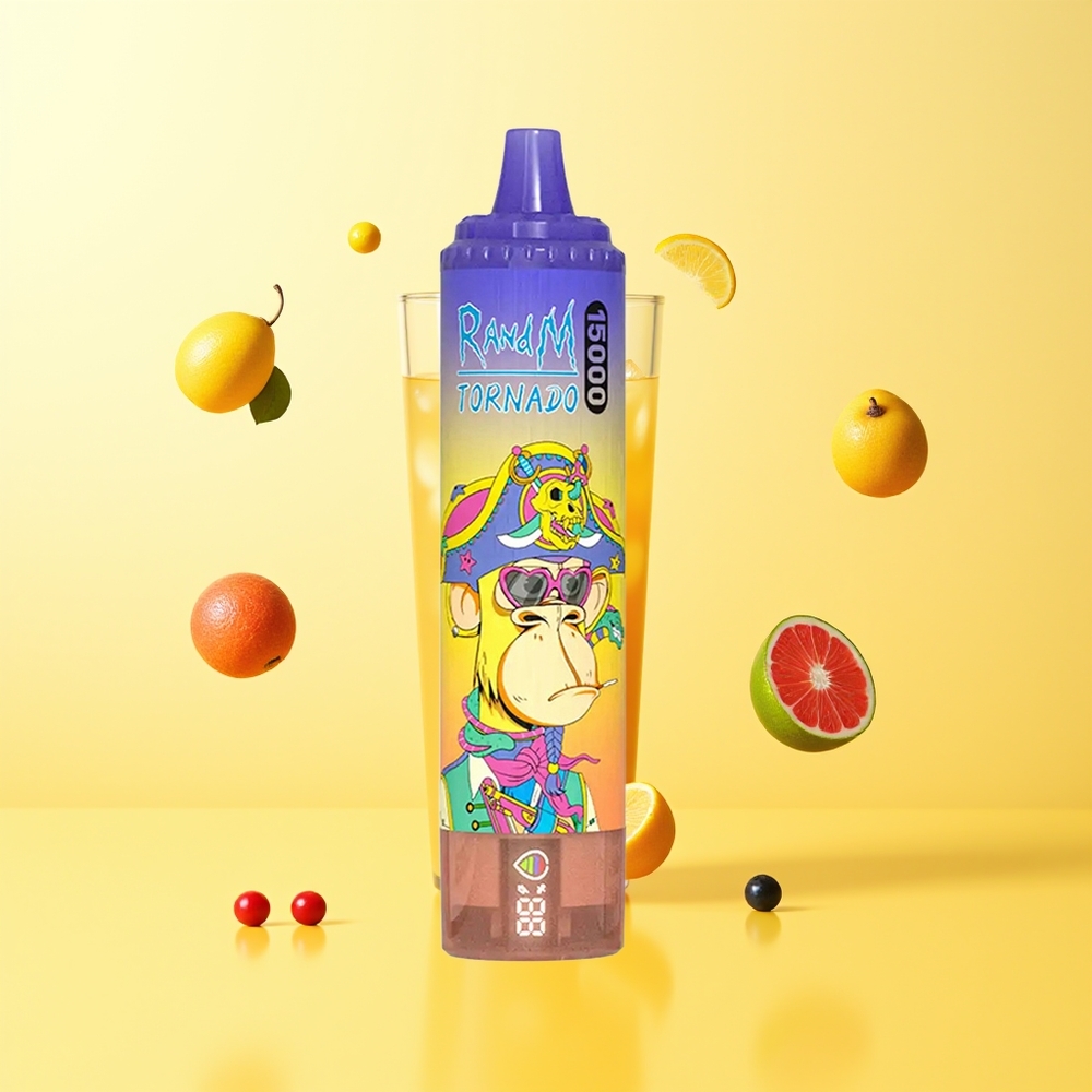 راندوم فوموت تورنادو RandM Fumot Tornado 15000 نفخة كولا آيس شاشة إل سي دي