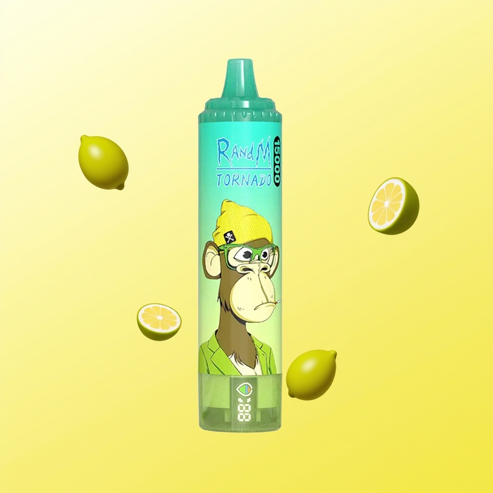 راندإم فوموت تورنادو RandM Fumot Tornado 15000 نفخة ليمون لايم