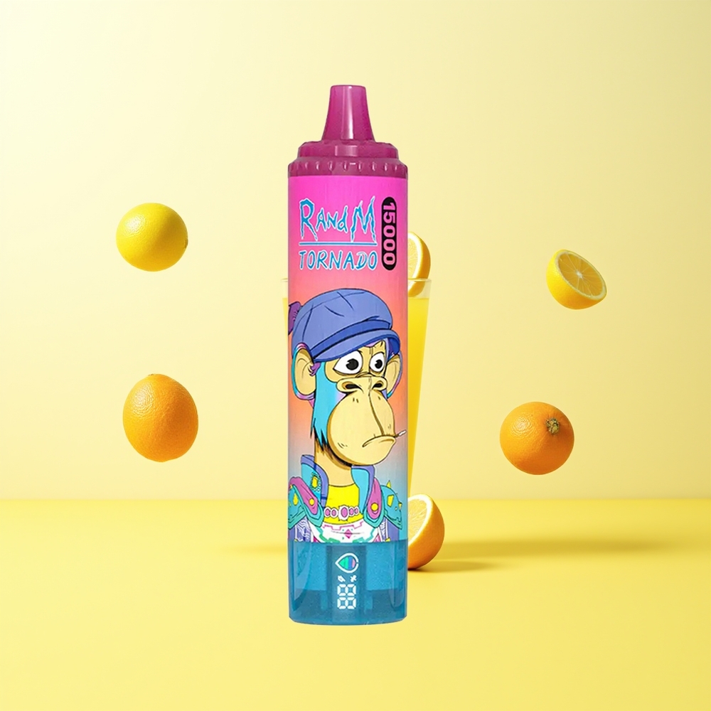 راندوم فوموت تورنادو RandM Fumot Tornado 15000 نفخة عصير الليمون شاشة إل سي دي
