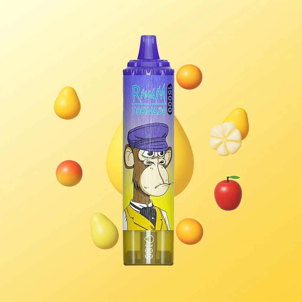 راندوم فوموت تورنادو RandM Fumot Tornado 15000 نَفَس مانجو أون آيس