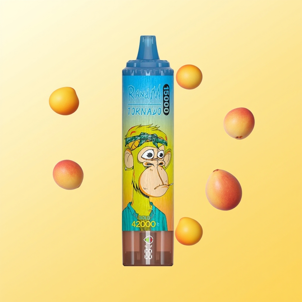 راند إم فوموت تورنادو RandM Fumot Tornado 15000 نفحة خوخ مانجو