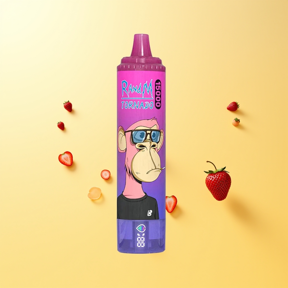 راندأم فوموت تورنادو RandM Fumot Tornado 15000 نفخة فراولة عنب