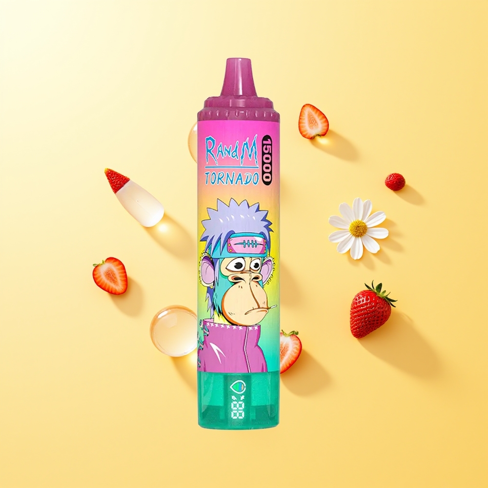 راندم فوموت تورنادو RandM Fumot Tornado 15000 نفخة فراولة آيس