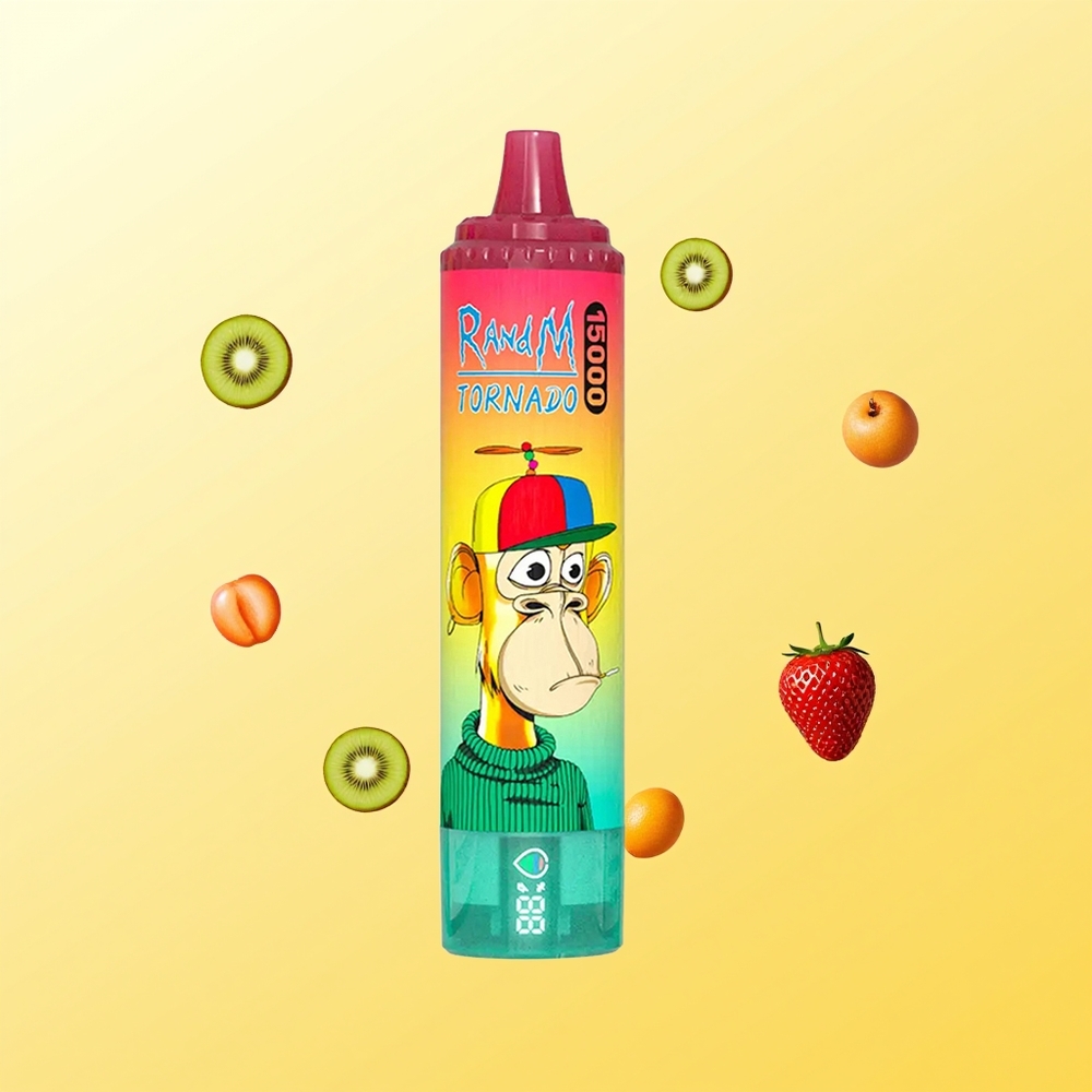 راندوم فيوموت تورنادو RandM Fumot Tornado 15000 نفخة فراولة كيوي