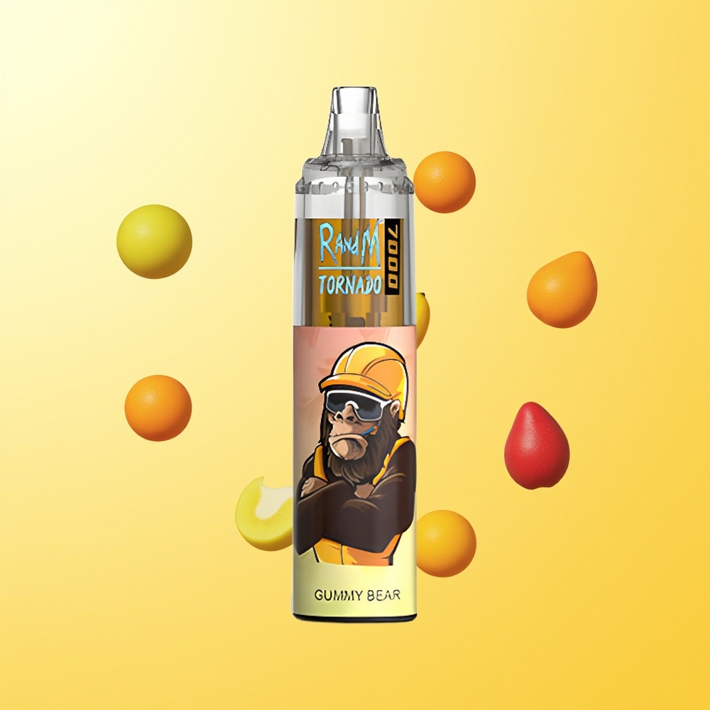 RandM Fumot Tornado 7000 Mesh حلوى الدببة