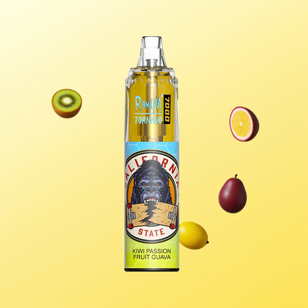 RandM Fumot Tornado 7000 Mesh كيوي باشن فروت جوافة