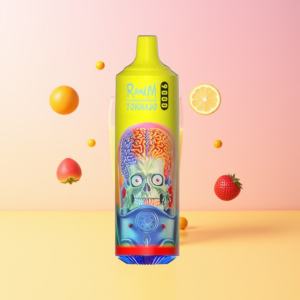 راندوم فوموت تورنادو RandM Fumot Tornado 9000 نفخة عصير الليمون الوردي