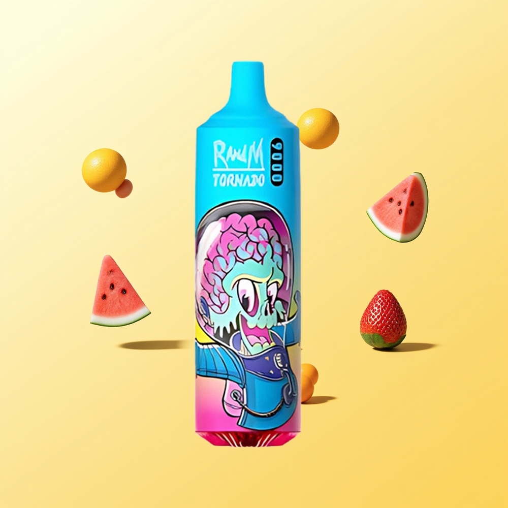 راند اند ام تورنادو RandM Fumot Tornado 9000 نفخة برايم فراولة بطيخ