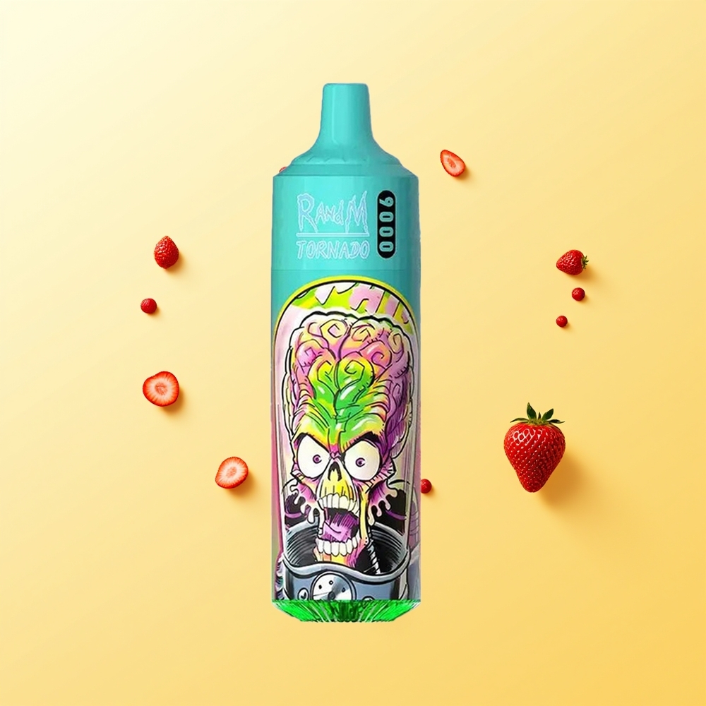 راند أند أم تورنادو RandM Fumot Tornado 9000 نفخة فراولة رمان