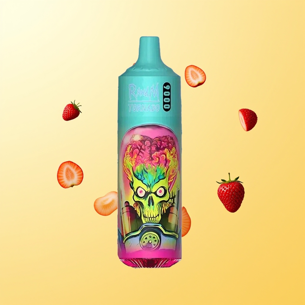 راند اند ام تورنادو RandM Fumot Tornado 9000 نفخة فراولة توت