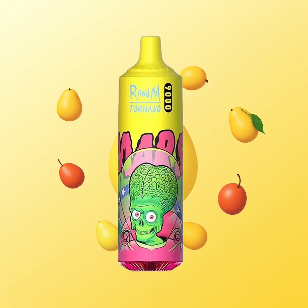 راند آم تورنادو RandM Fumot Tornado 9000 نفخة مانجو ثلاثي