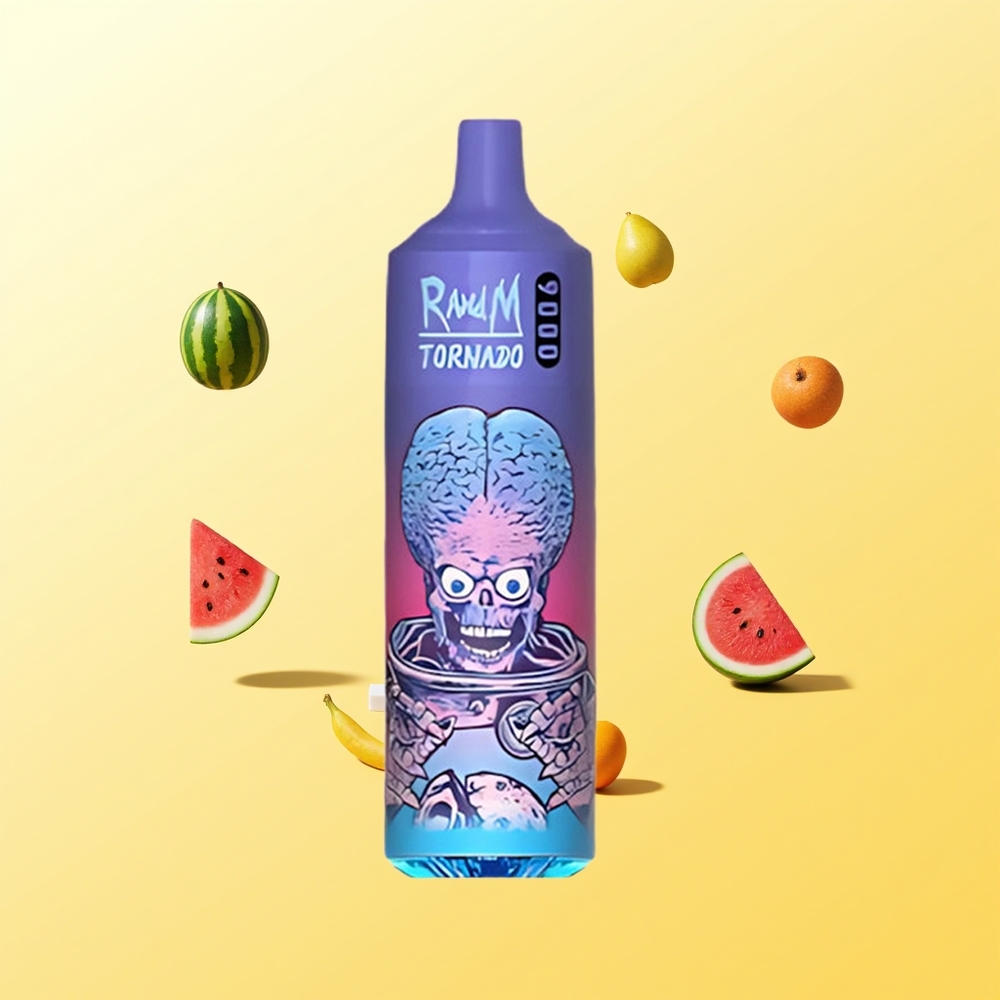 راند اند أم تورنادو RandM Fumot Tornado 9000 نَفَس بطيخ براز ثلج