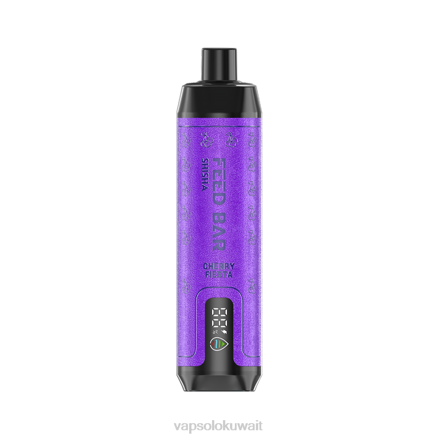 Vapsolo Vape - VapSolo SHISHA vape القابل للتصرف مهرجان الكرز PLPD5