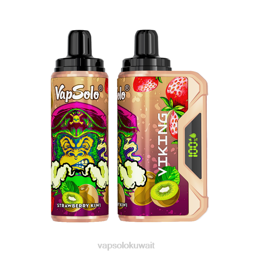 Vapsolo Vape - VapSolo VIKING vape القابل للتصرف كيوي فراولة PLPD44