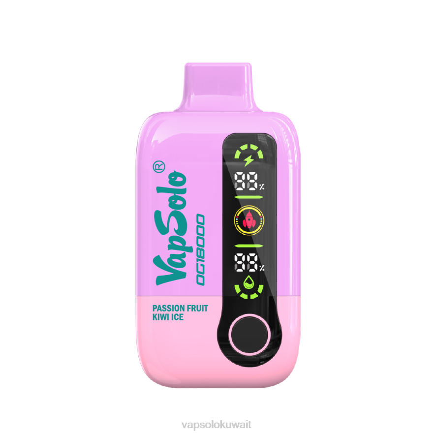 Vapsolo Kuwait - VapSolo DG18000 vape القابل للتصرف ثلج كيوي وباشن فروت PLPD52