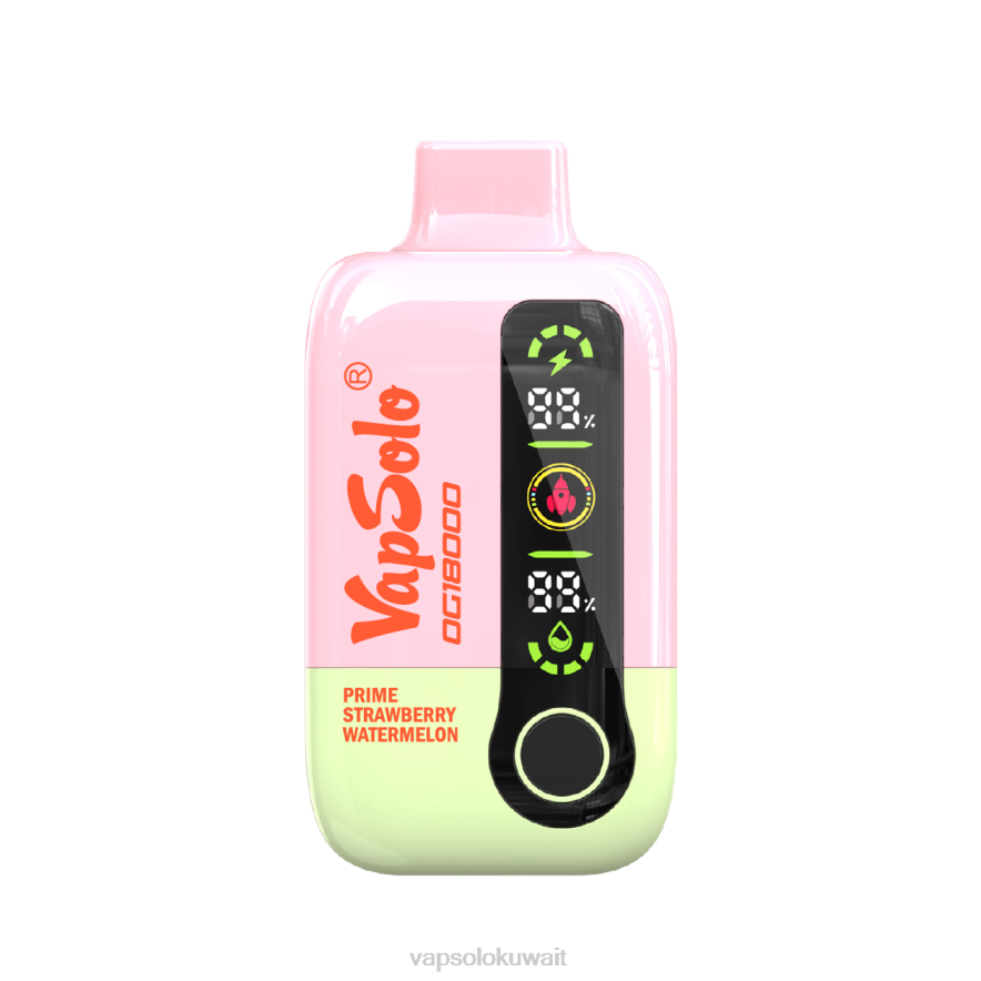 Vapsolo Puffs - VapSolo DG18000 vape القابل للتصرف البطيخ الفراولة الأولية PLPD54