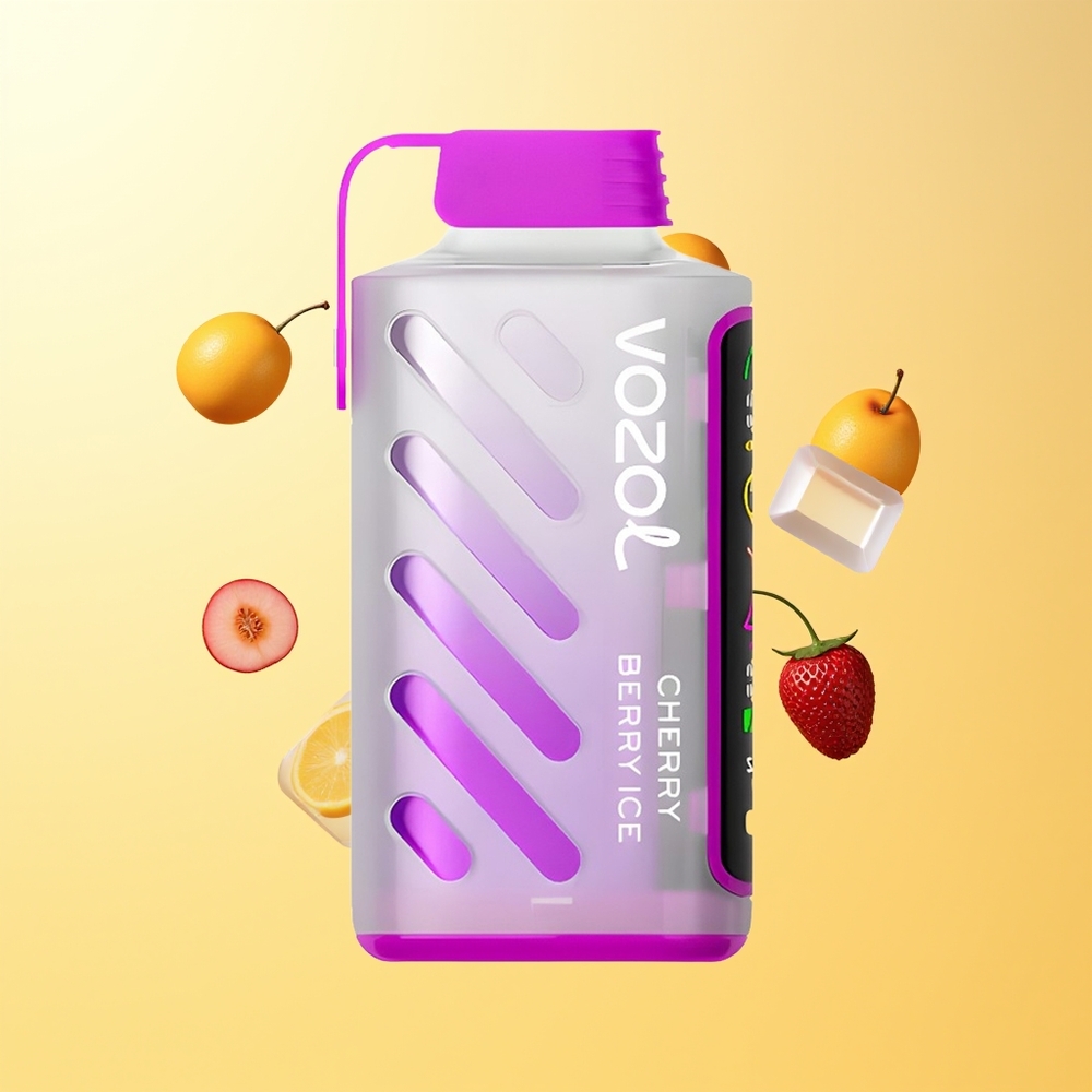 VOZOL Gear Power 20000 Puff S.i.L.C. Tech جهاز تبخير قابل للرمي كرزي توتي مثلج