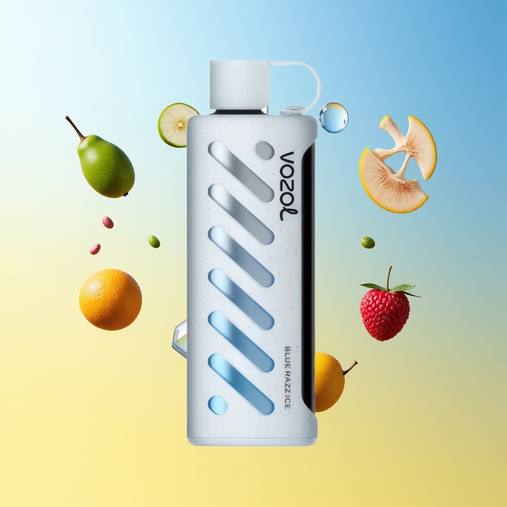 فوزول جير شيشة VOZOL Gear Shisha 25000 نفخة توت أزرق مثلج