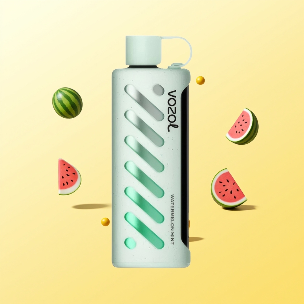 فوزول جير شيشة VOZOL Gear Shisha 25000 نفخة تبغ مائي بنكهة البطيخ بالنعناع