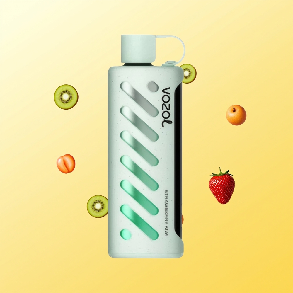 VOZOL Gear Shisha 25000 نفخة فراولة كيوي Dual Mesh