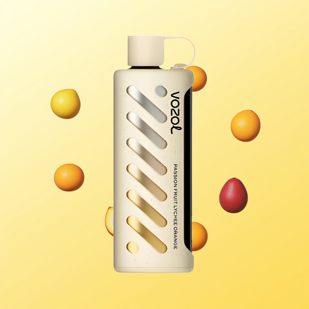 VOZOL Gear Shisha 25000 Puff شيشة فاكهة العاطفة والليتشي والبرتقال