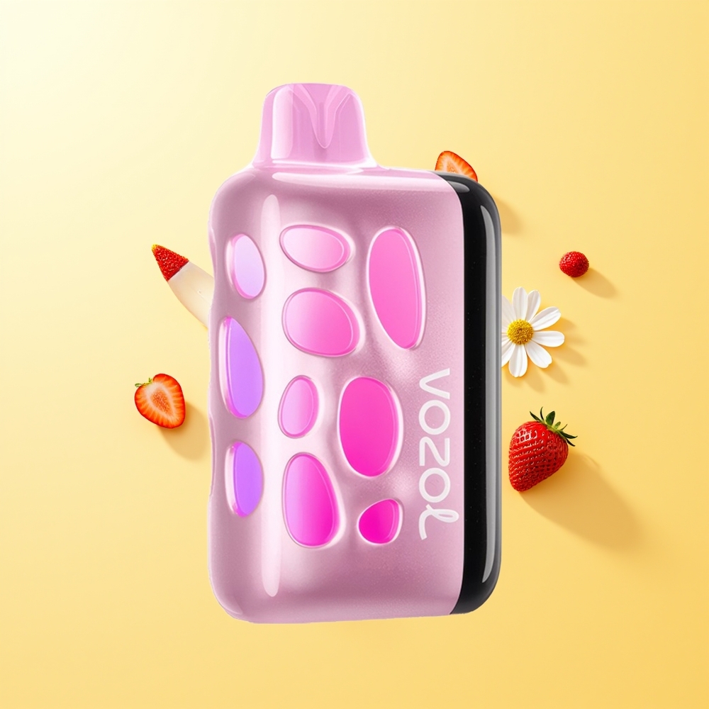 VOZOL RAVE 40000 فراولة مثلج شحن 80% في 20 دقيقة