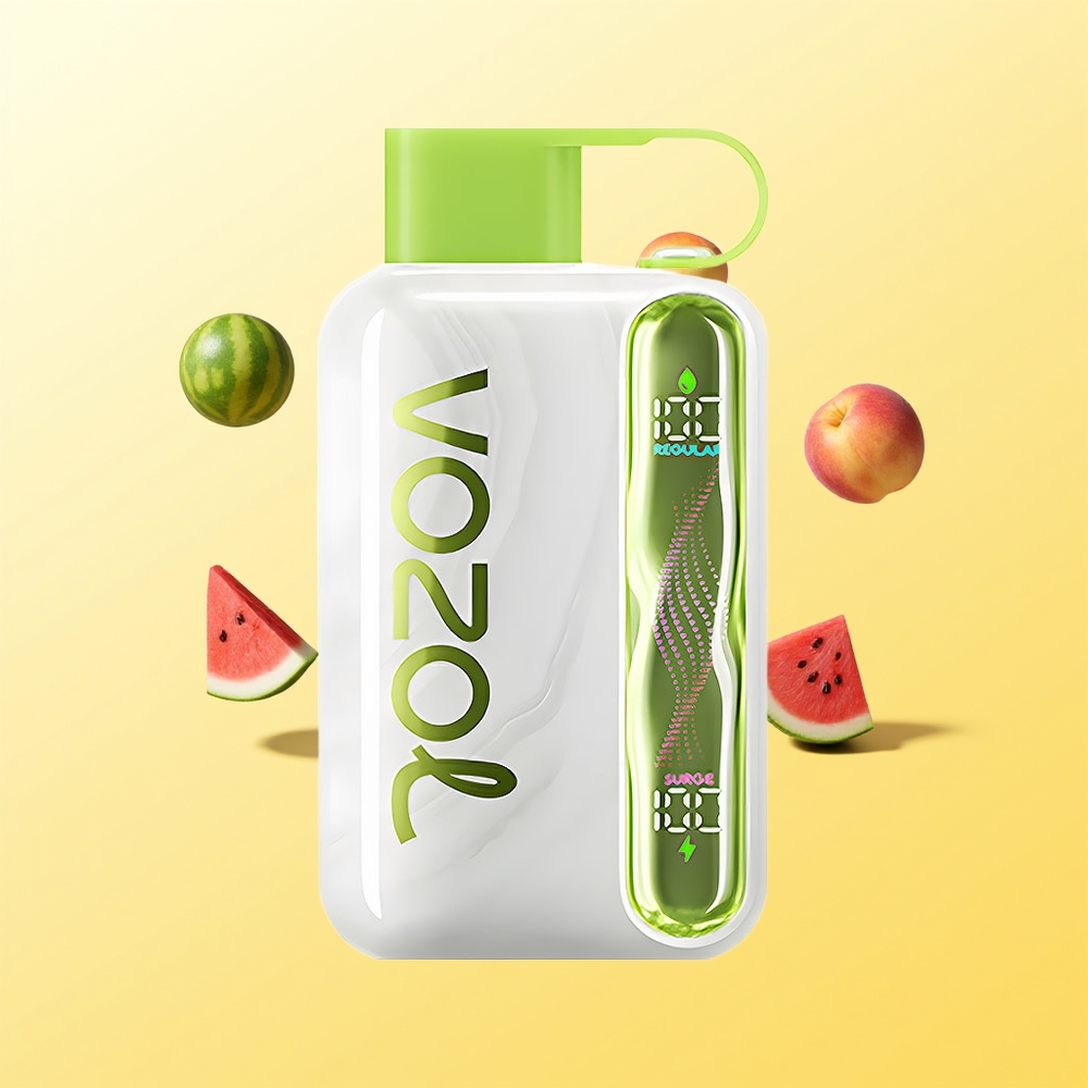 VOZOL STAR 40000 نفخة بطارية 1000mAh بطيخ خوخ حامض