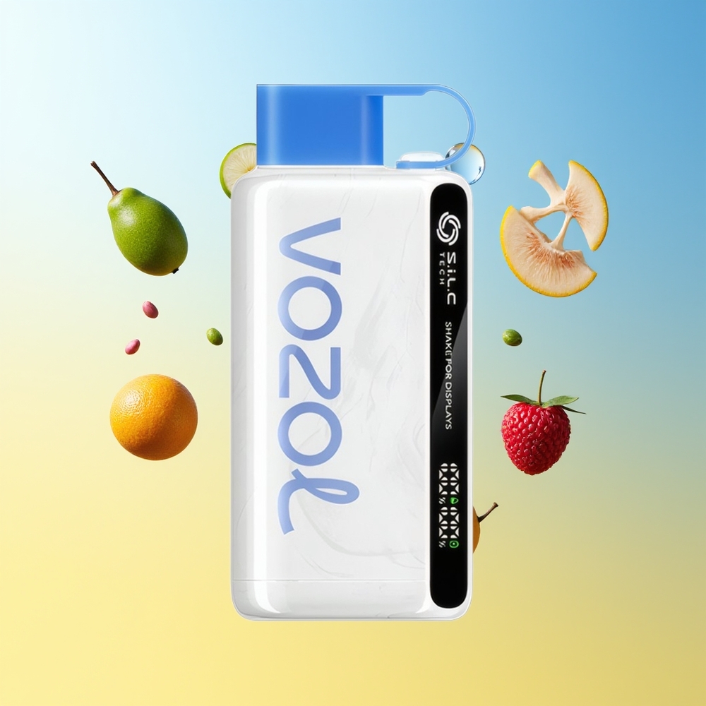 VOZOL STAR 9000/12000 بخار قابل للتخلص منه توت أزرق جليدي